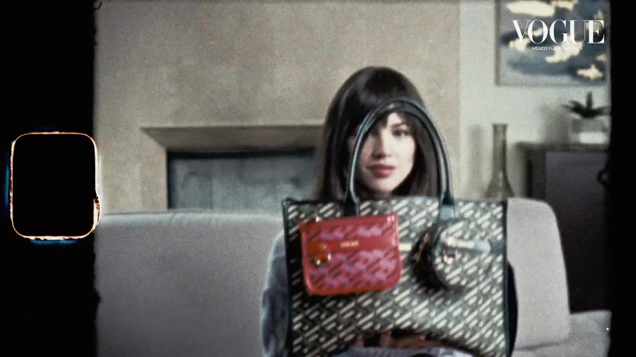 Frame from Vogue - In the Bag: Eiza González