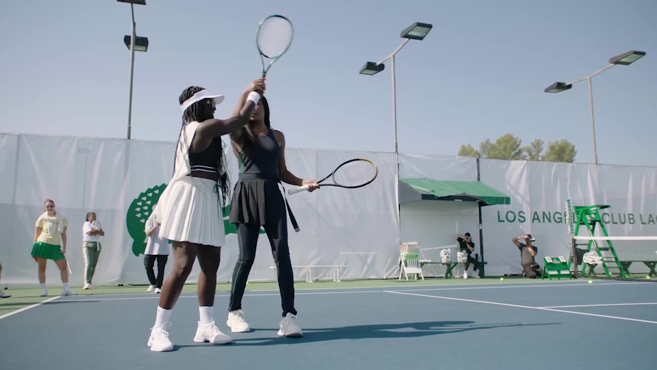 Frame from Vogue x Lacoste - Vogue Joins L.A. Club Lacoste